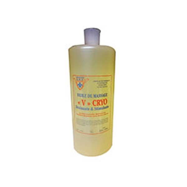 Huile de massage V Cryo drainante 1000 ml