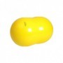 Ballon Cacahuète Physio Roll Jaune / diamètre 55cm